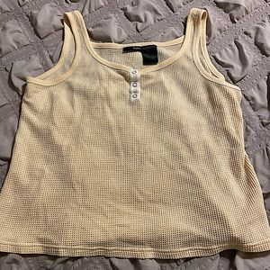 Yellow Button Top